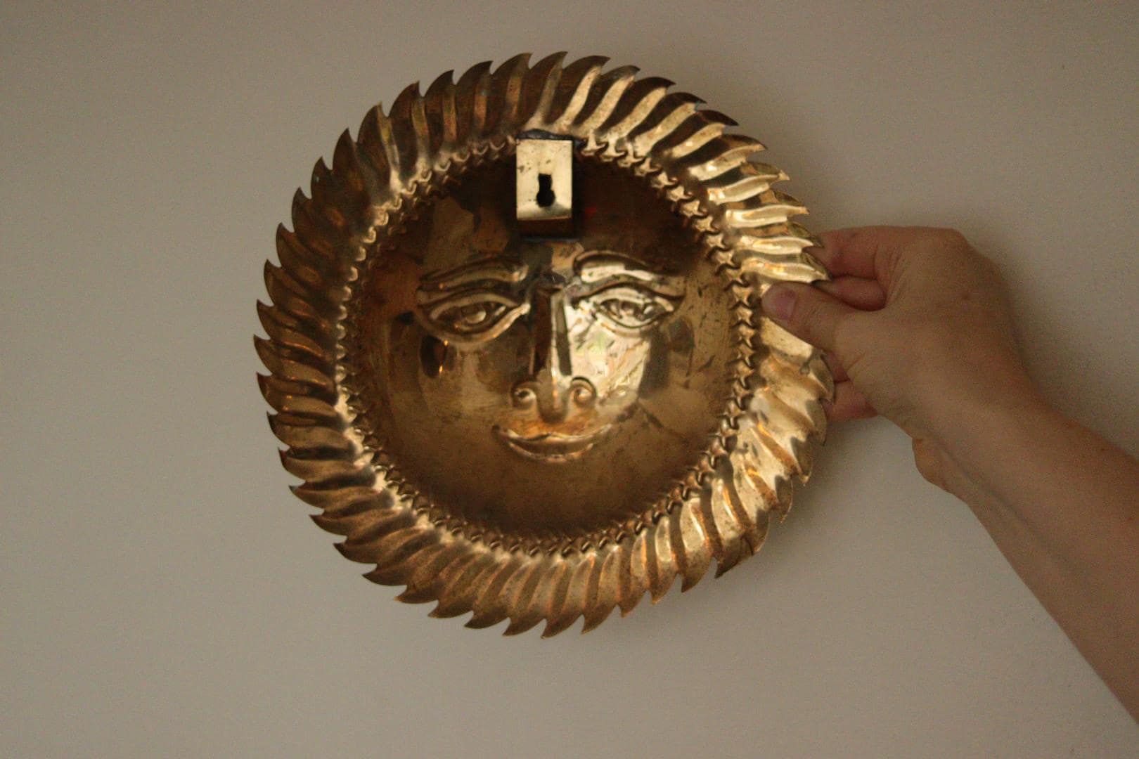 Vintage Brass Sun