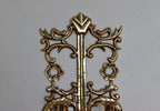 Single Mid Century Swedish Brass Sconce