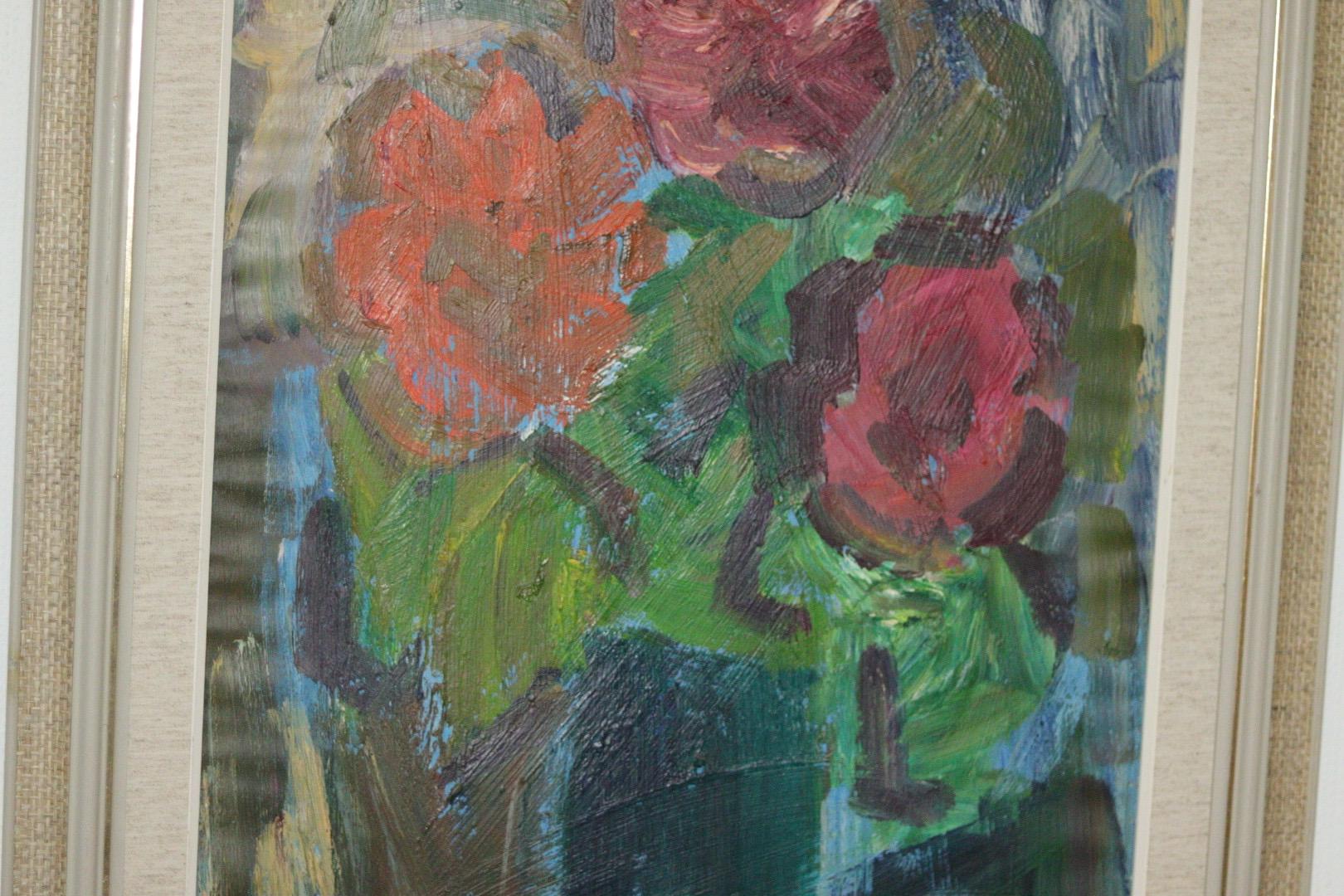 “Still Life with Vase” by Gösta Falck