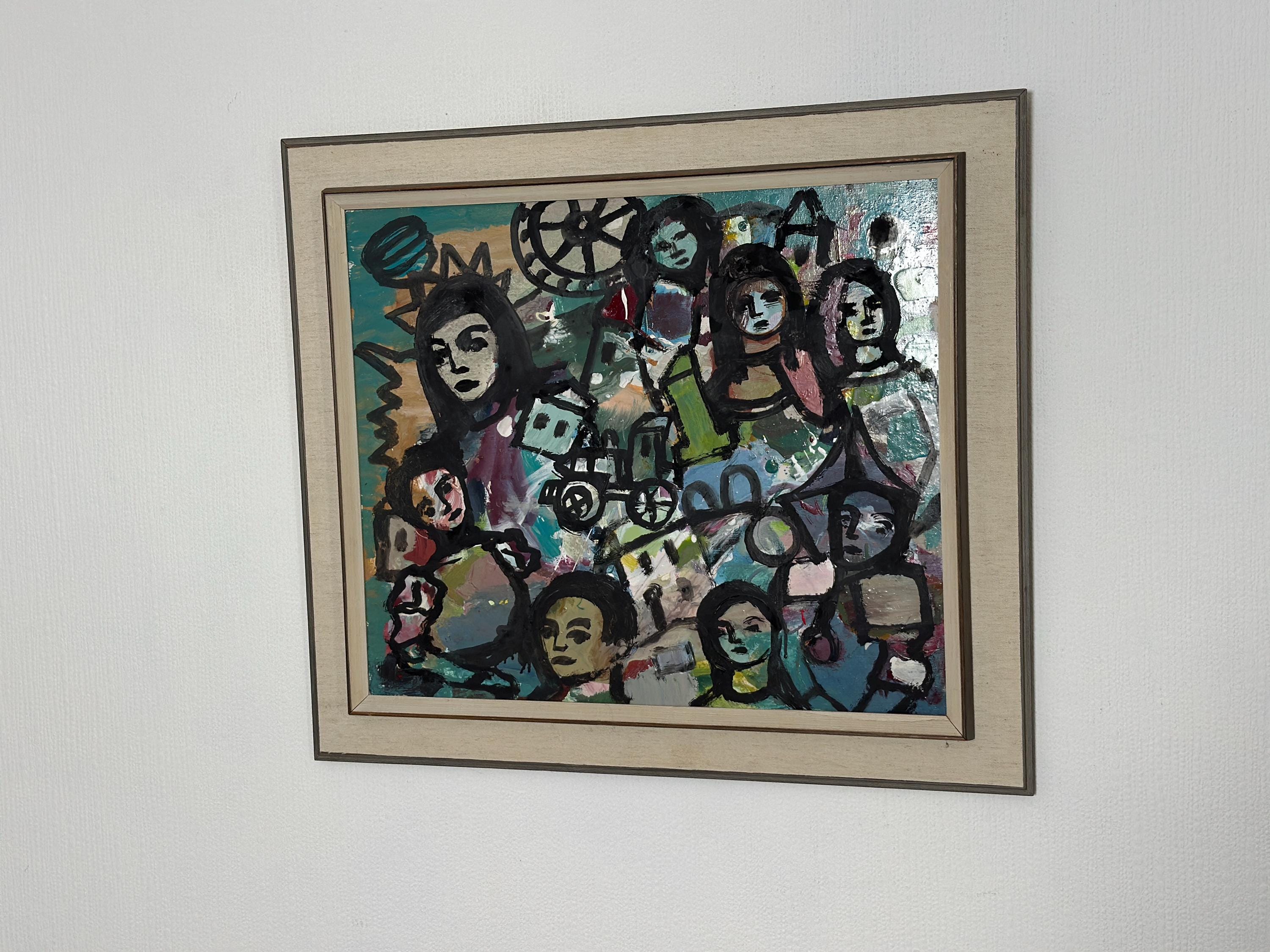 “Collective with Youthful Face” by Erik Heinertz