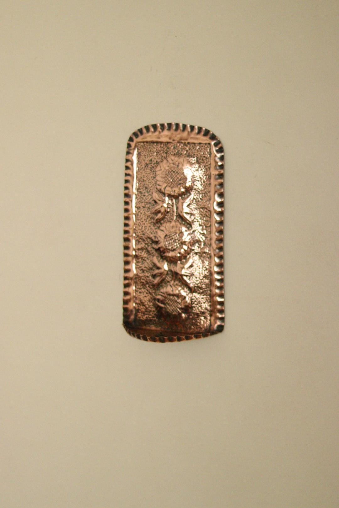 SINGLE Mid Century Swedish Copper Sconce