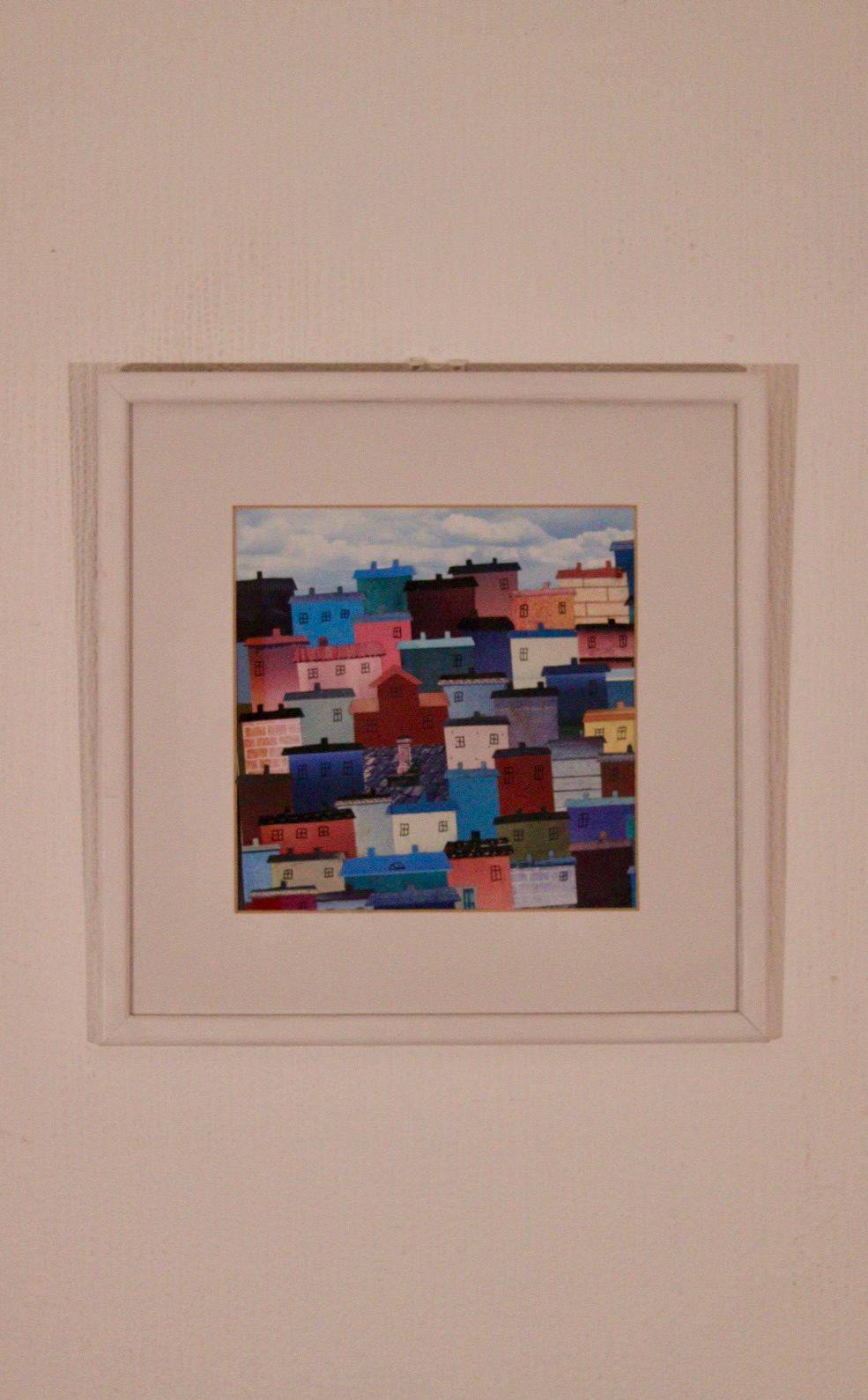 “Collage of Houses” by Ulla‑Britt Finnman