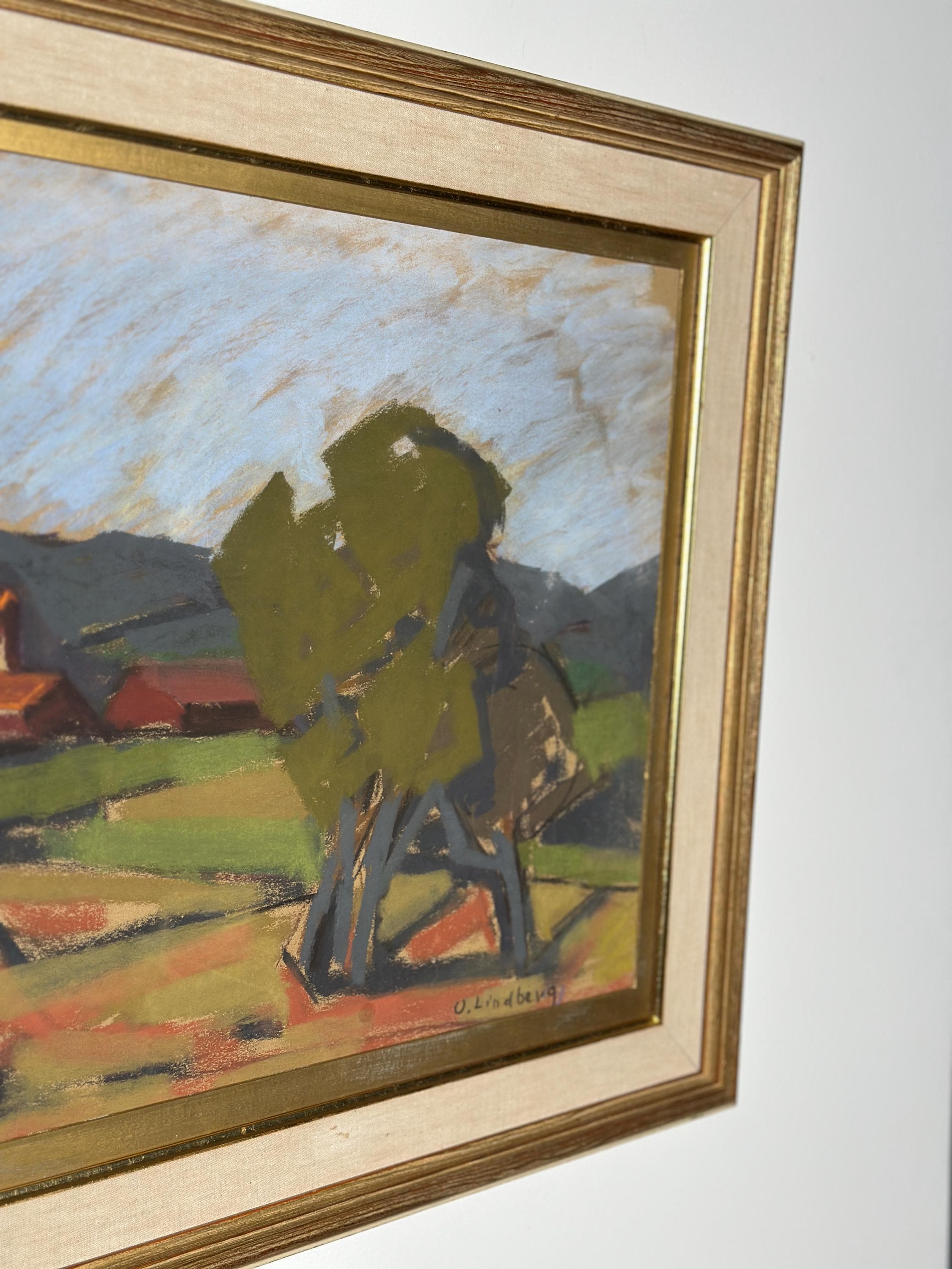 “Landscape with Tree” by Uno Lindberg