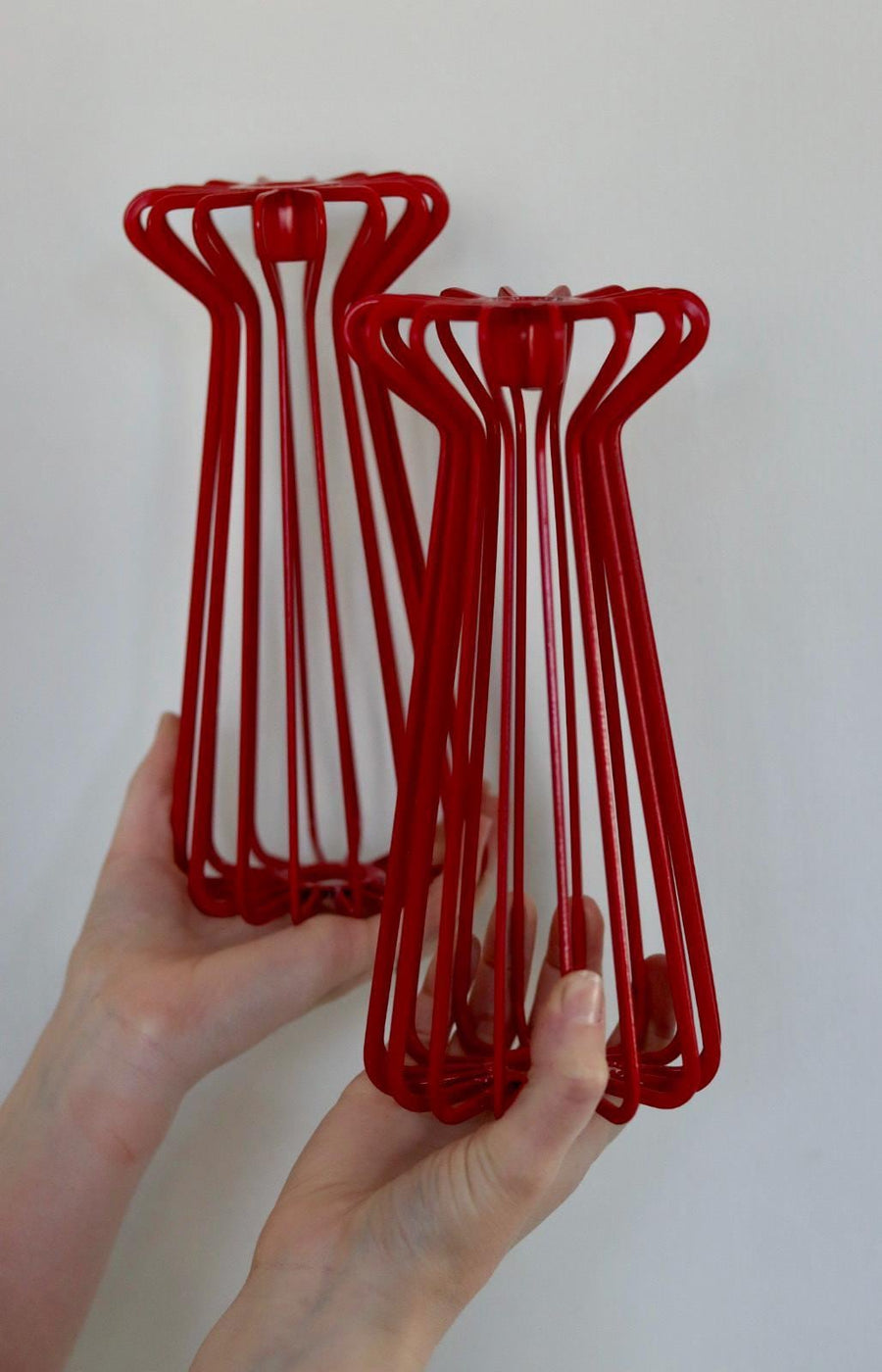 Pair of Vintage IKEA Metal Candle holders