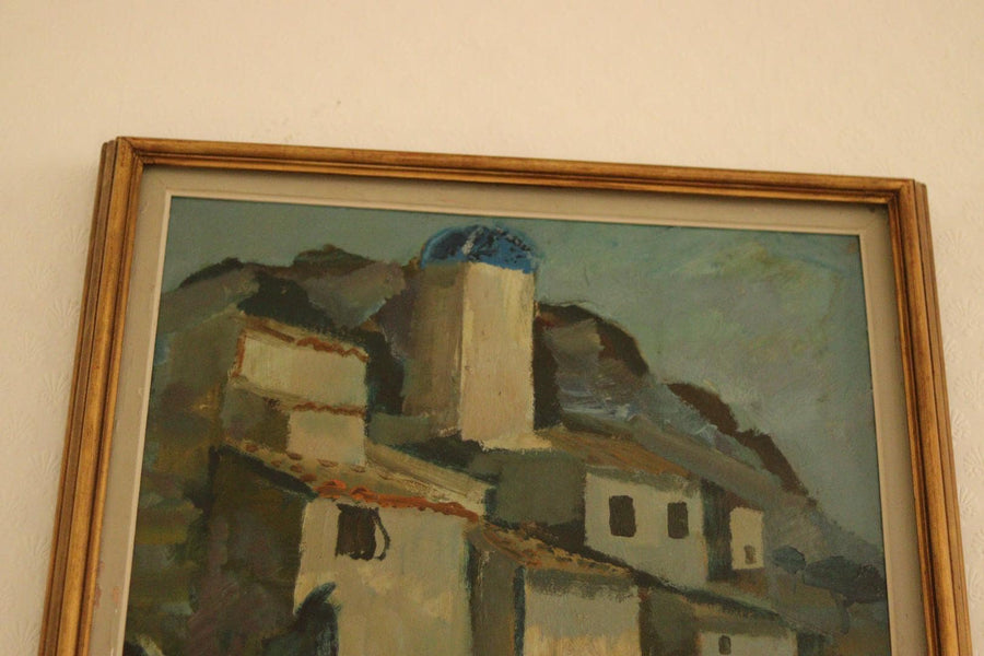 “Southern Village Motif” by Bertil Wahlberg