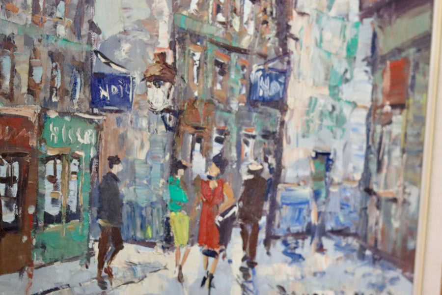 " Street view in Paris France" by Hendrik Cornelis Kranenburg