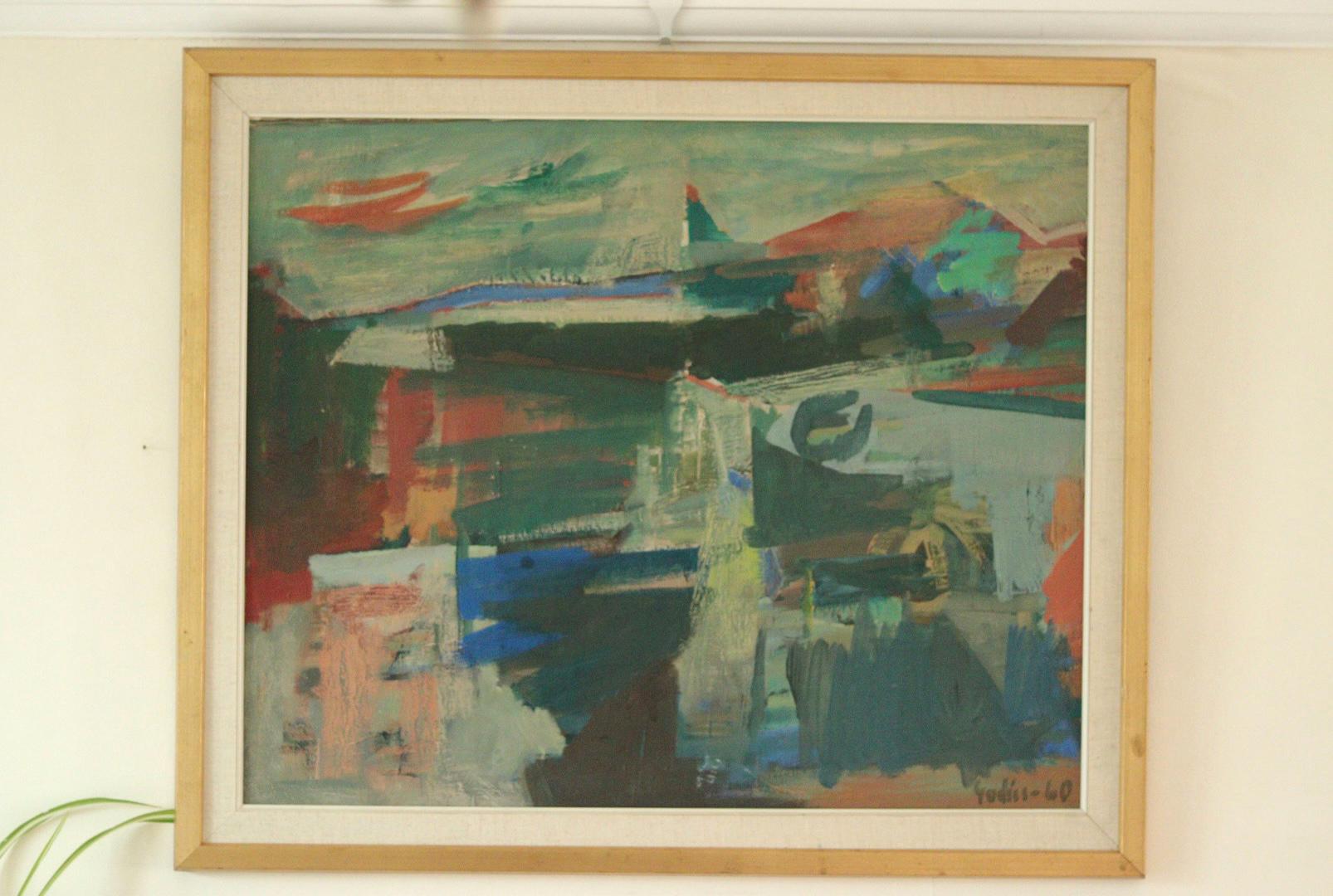 “Abstract Scene” by Ragnar Godin