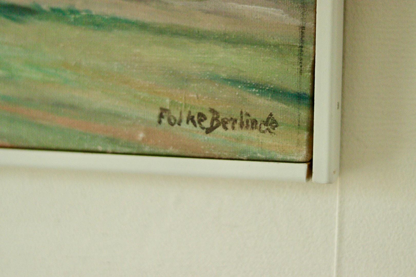 “Town with Trees” by Folke Berlinde