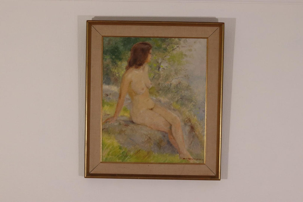 “Sitting Woman” by Karl Vilhelm Anstensen