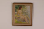 “Sitting Woman” by Karl Vilhelm Anstensen