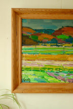 Original Mid-Century Swedish Oil on Canvas – By GERHARD LUNDBERG