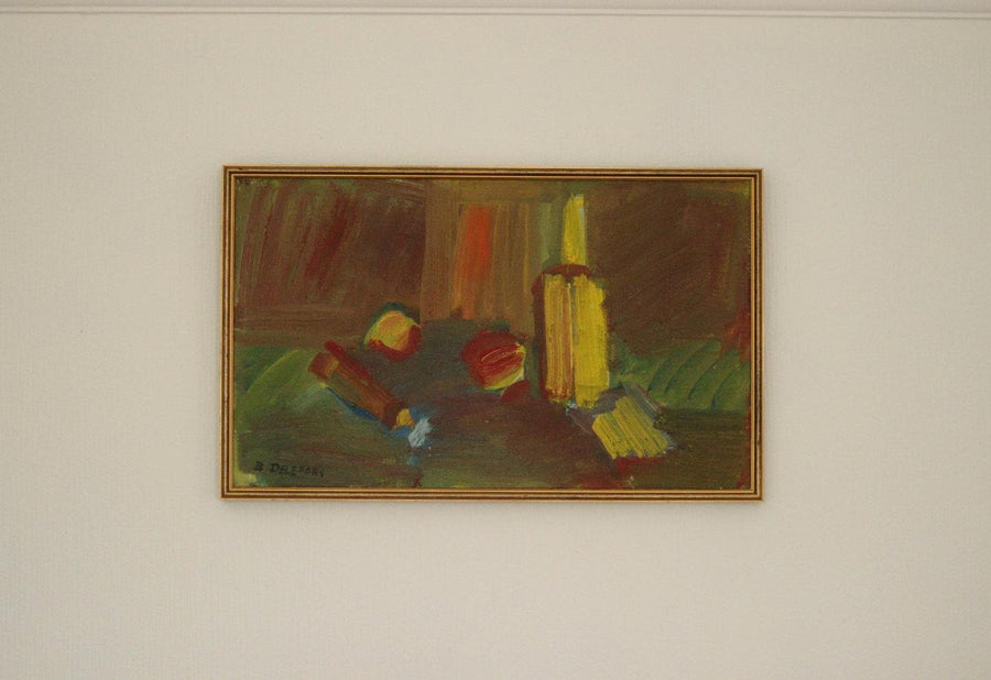 “Fruit and Bottle” by Bengt Delefors