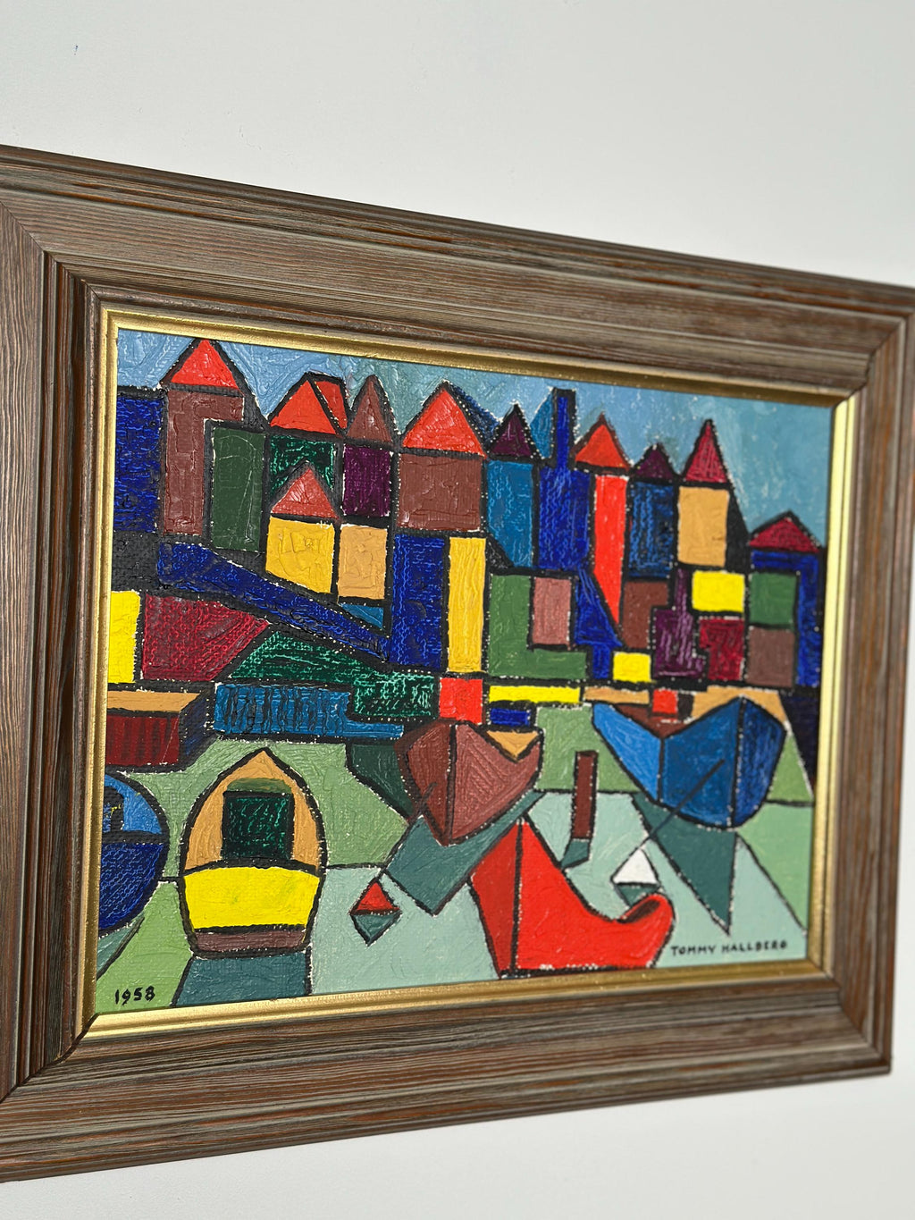 Harbour scene by Tommy Hallberg