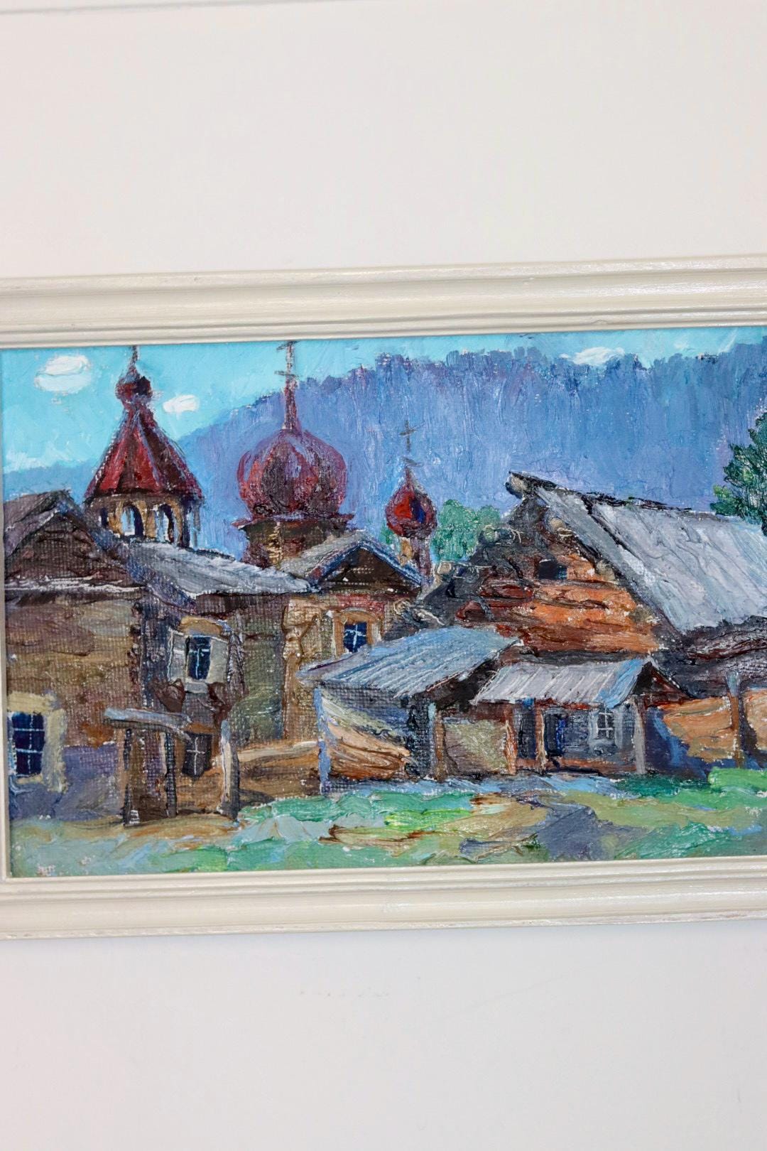 “Church and Huts” by A. Vesnin 2003
