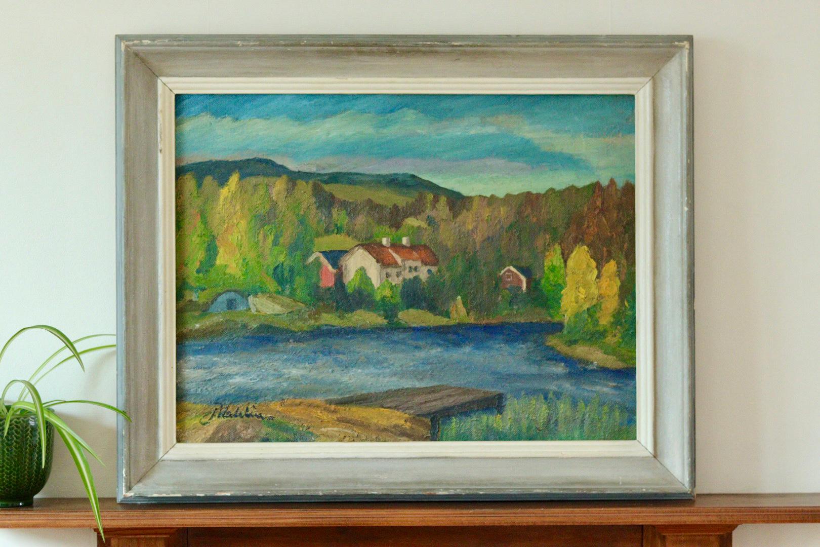 “Coastal Scene” – Wahlin