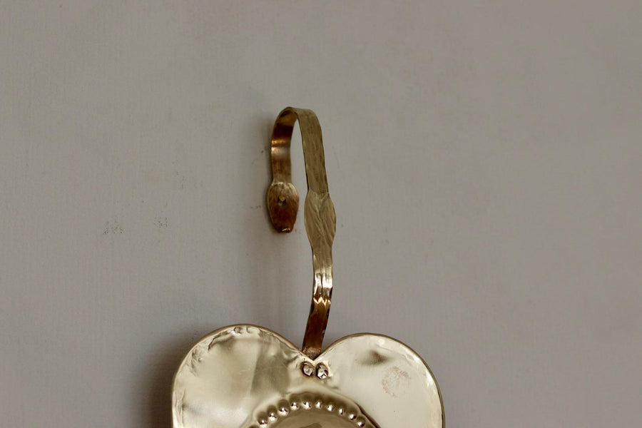 Pair Of Mid Century Swedish Brass Sconces by Ahrneberg Sweden