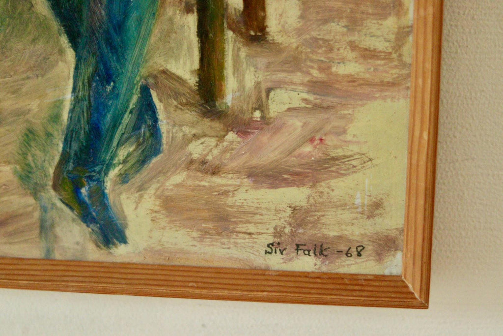 "Sitting Woman" Sir Falk 68