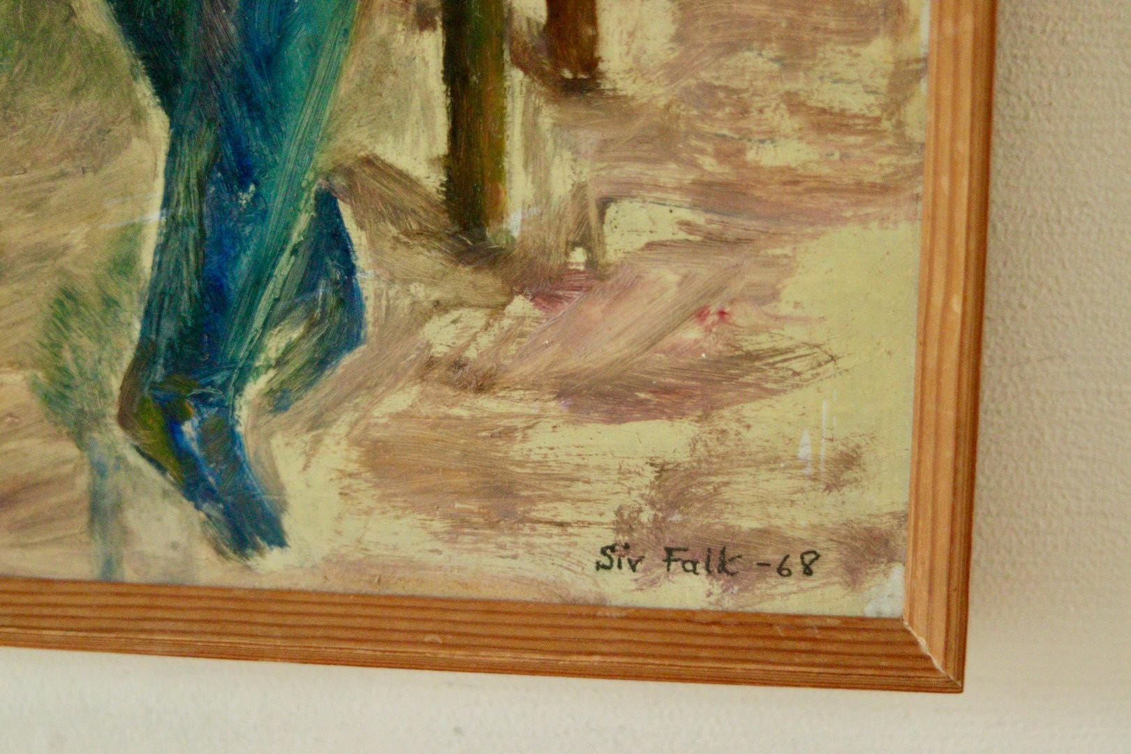 "Sitting Woman" Sir Falk 68