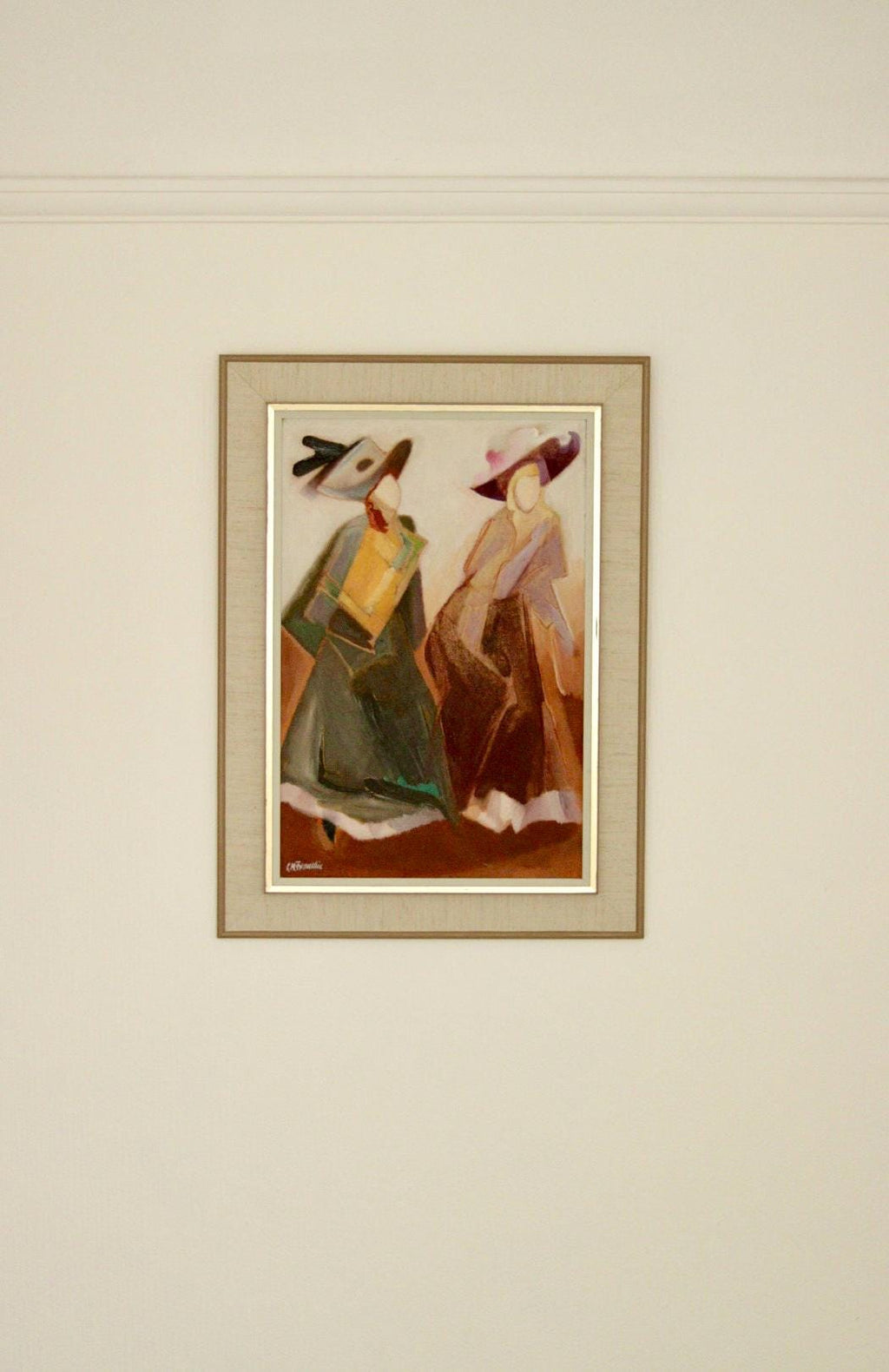 “Two Women” by Carl Magnus Franklin