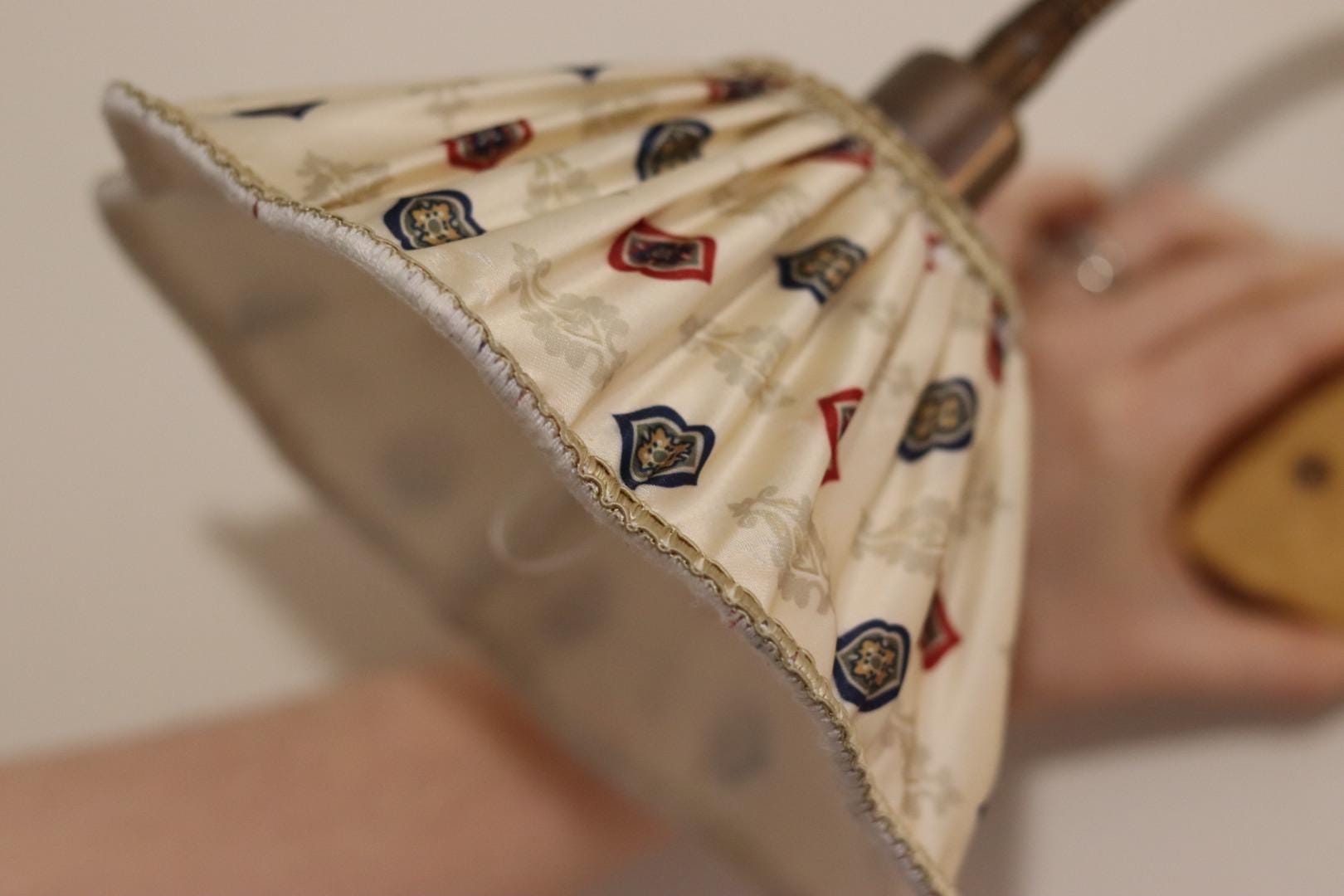 Vintage Wooden and Brass Wall Lamps by Tyringe Sweden 1970s