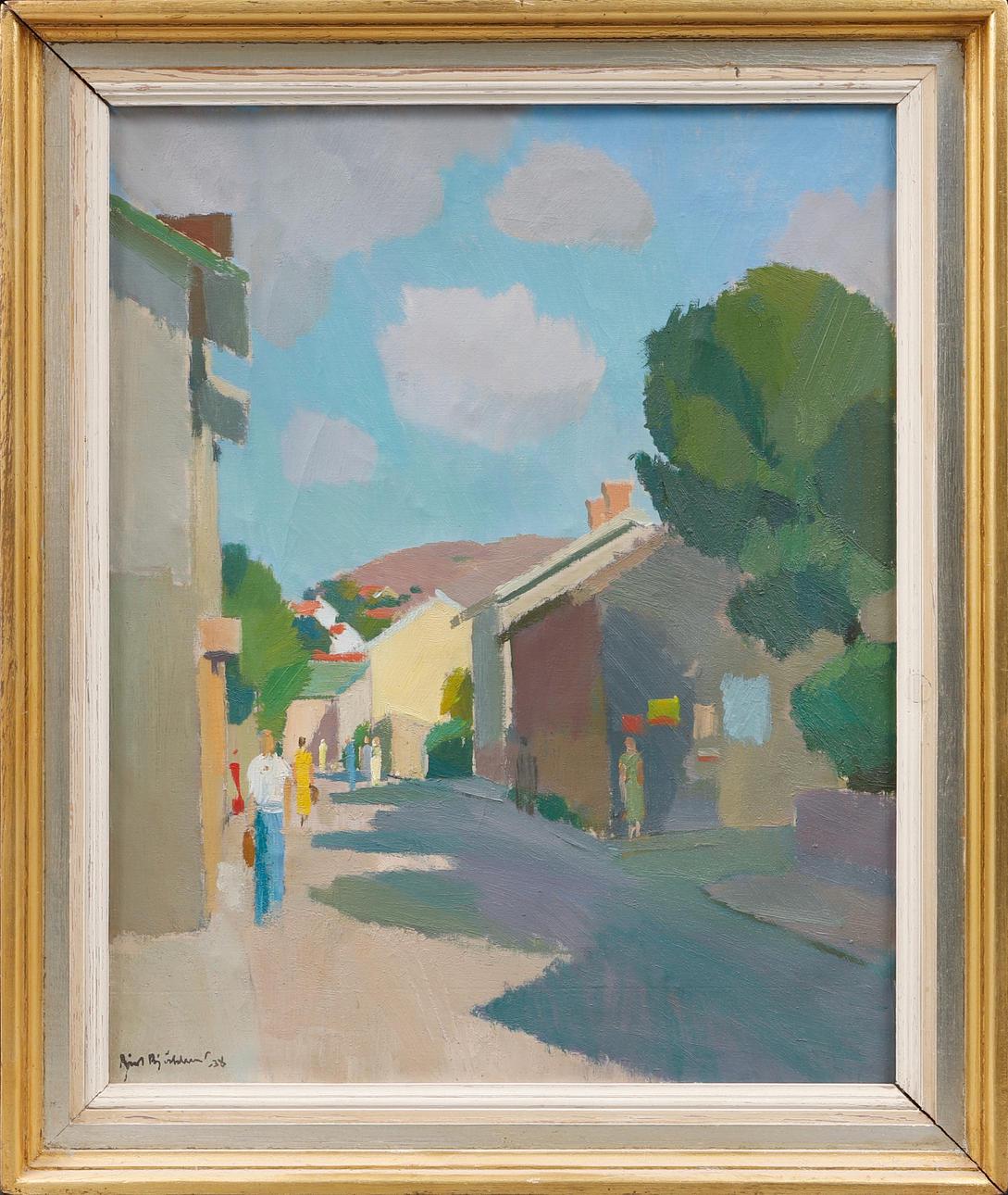 “Street in Grebbestad” by Richard Björklund
