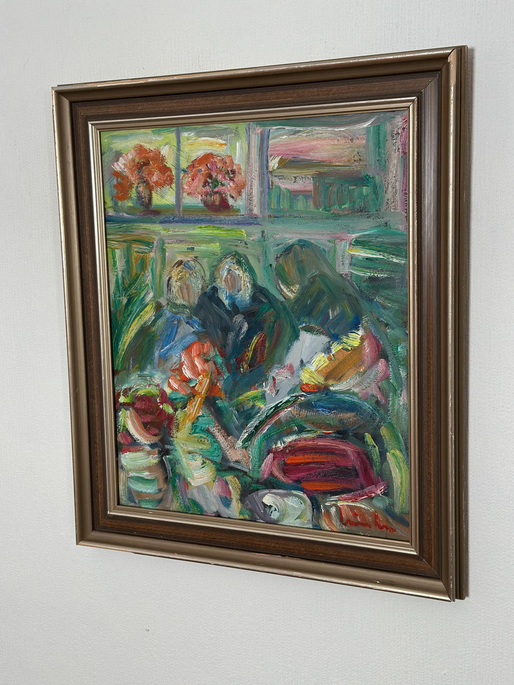 “Interior with Figures” by Erik Lo