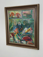 “Interior with Figures” by Erik Lo