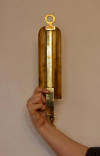 Pair of Mid-Century Swedish Brass Sconces