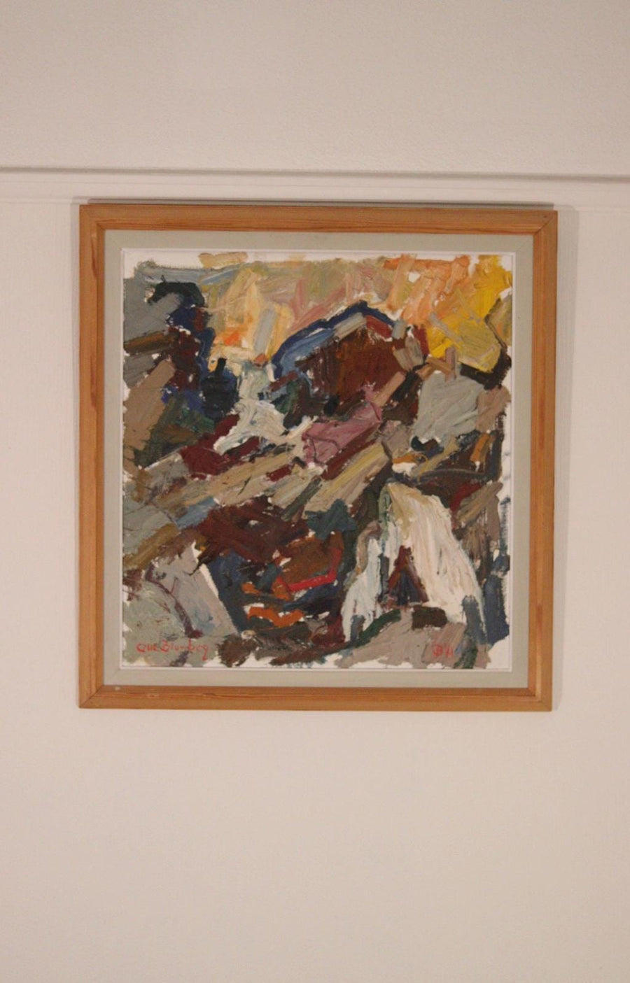 Fjällbäck by Olle Blomberg, 1971