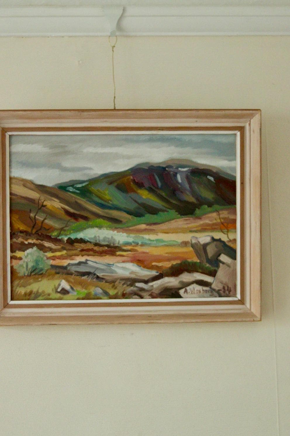 "Landscape with Mountain" A Woxberg