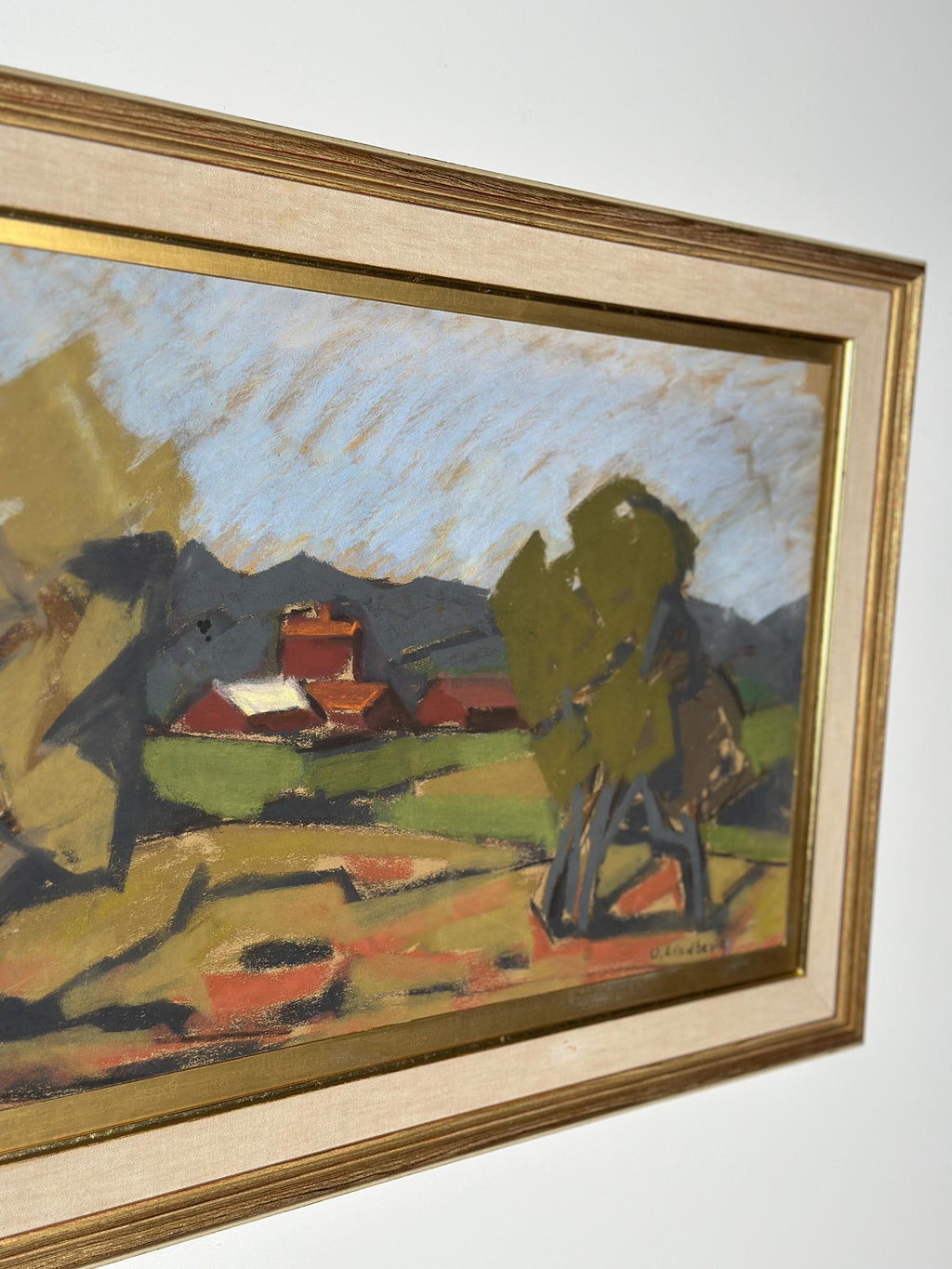 “Landscape with Tree” by Uno Lindberg