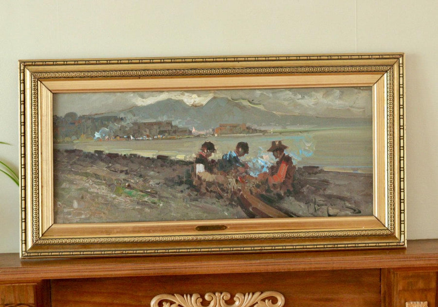 "Figures by the Sea" by Antonio Pecoraro