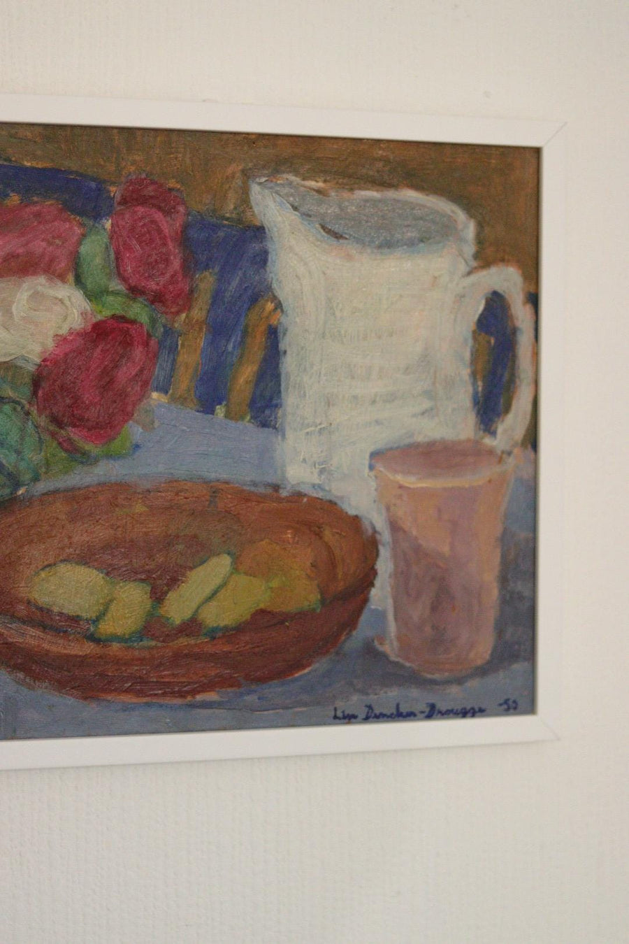 "Jug and Fruit" by Lise Drougge
