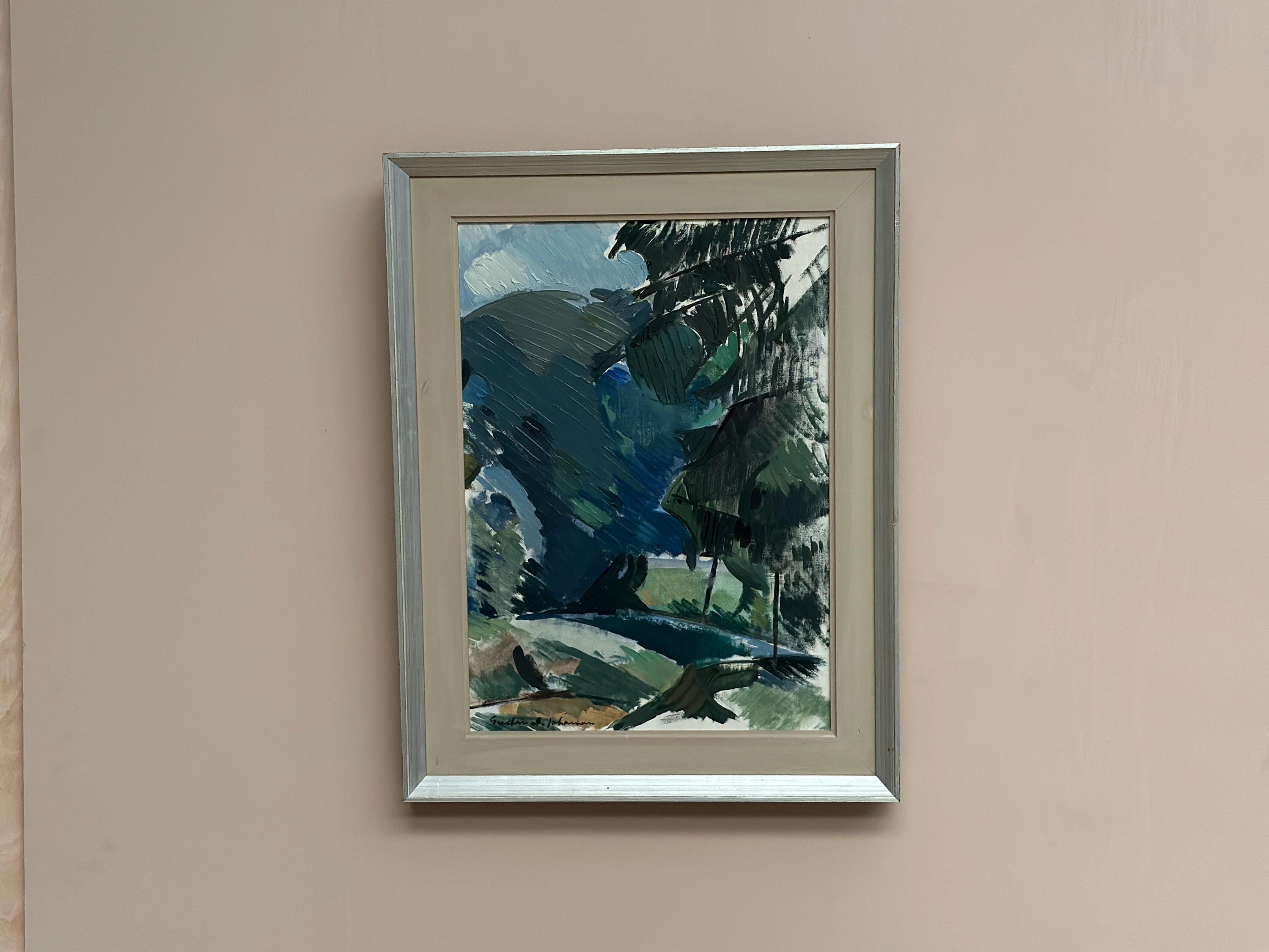 “Abstract Forest” by Gustav‑Adolf Johansson