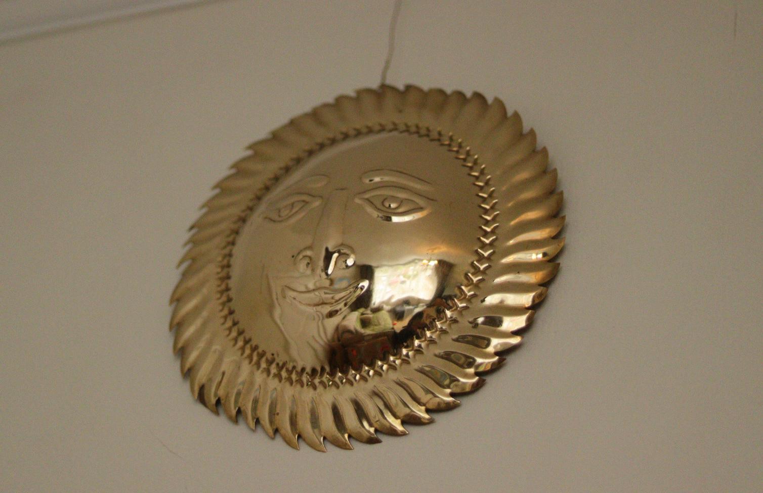 Vintage Brass Sun