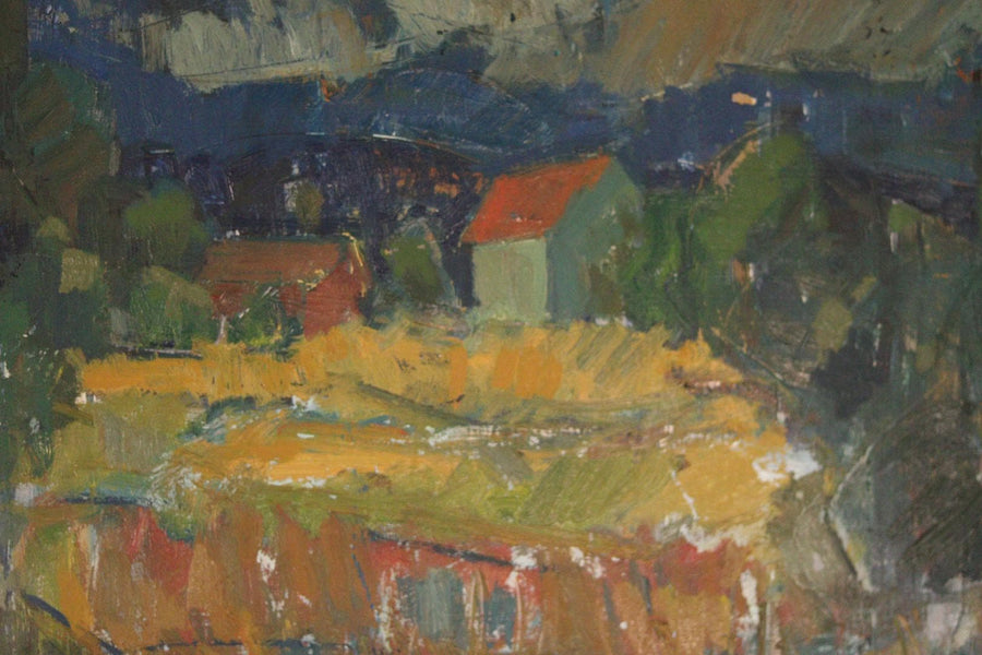 Landscape with House by Sven Grandin