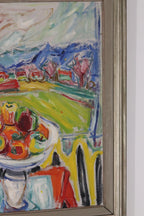 “Landscape with Still Life” by Wilhelm W. (Attributed)