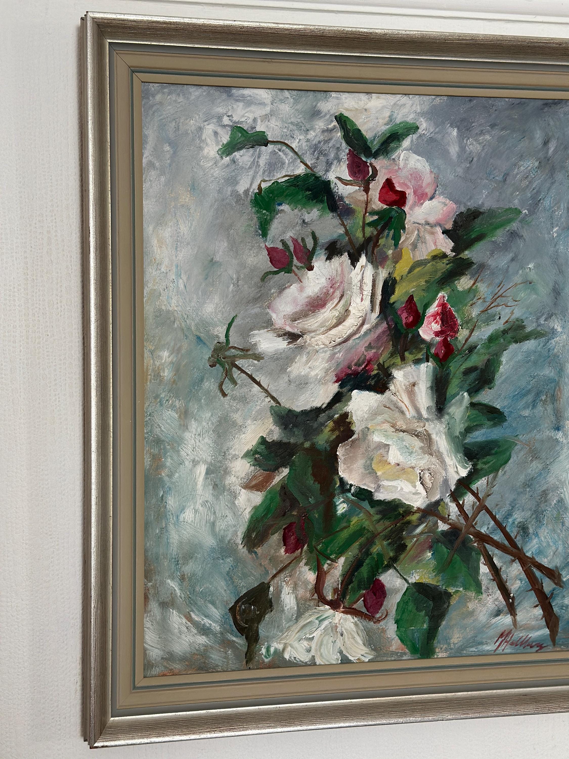 “Flower Still Life” By M. Hellberg