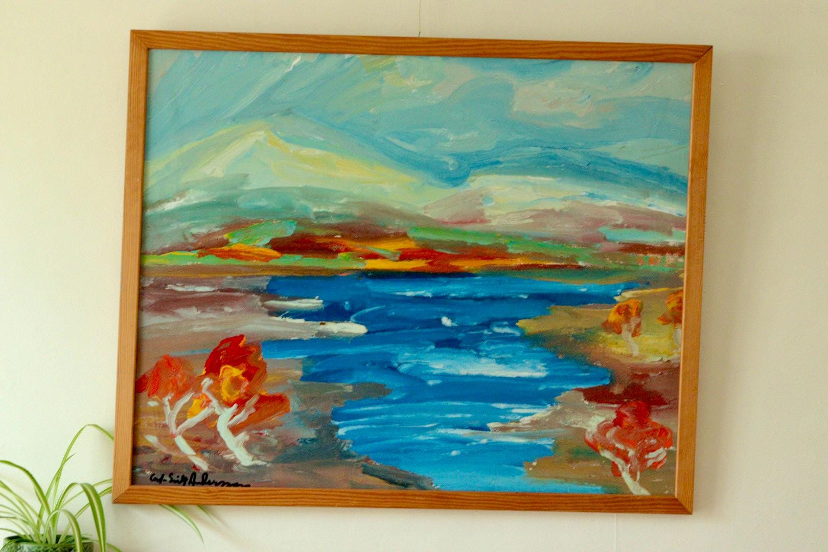 "Vibrant Landscape" – Carl Erik Andersson