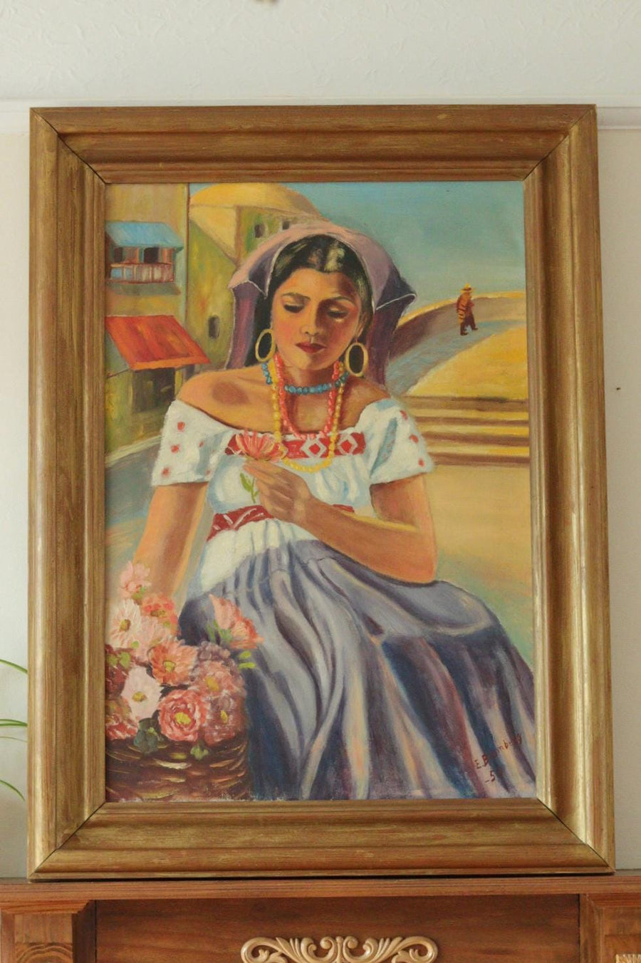"Mexican Lady" by E. Blomberg