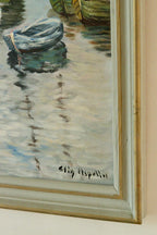 "Boats in the Harbour" by Stig Aspelin