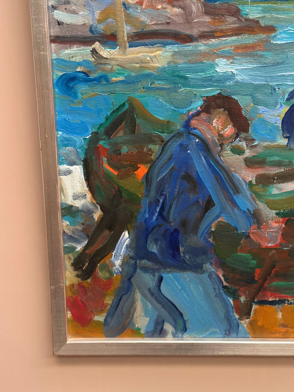 “Coastal Scene with Fishermen” by Eric With