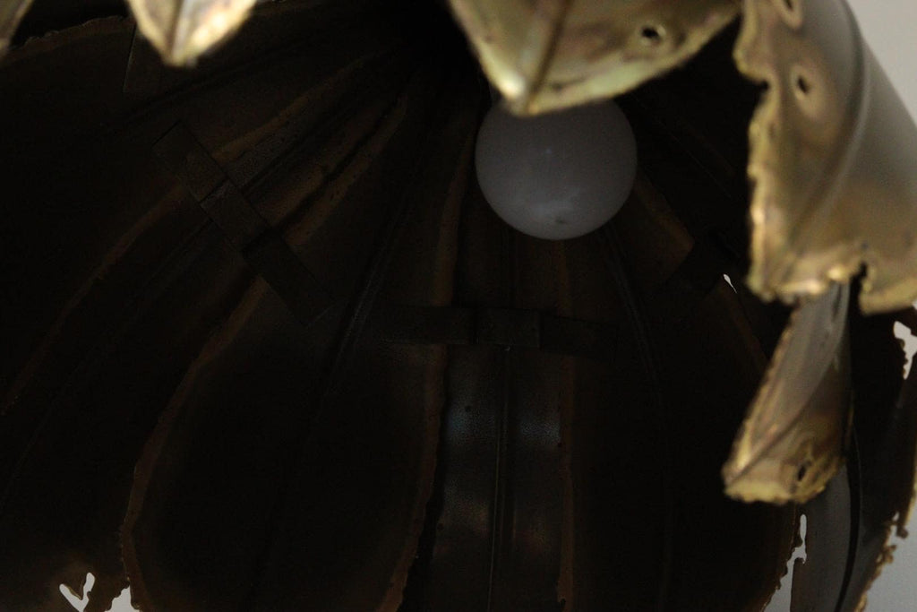 1960's  Danish Butalist Pendent by Svend Aage Holm Sørensen, " Onion"