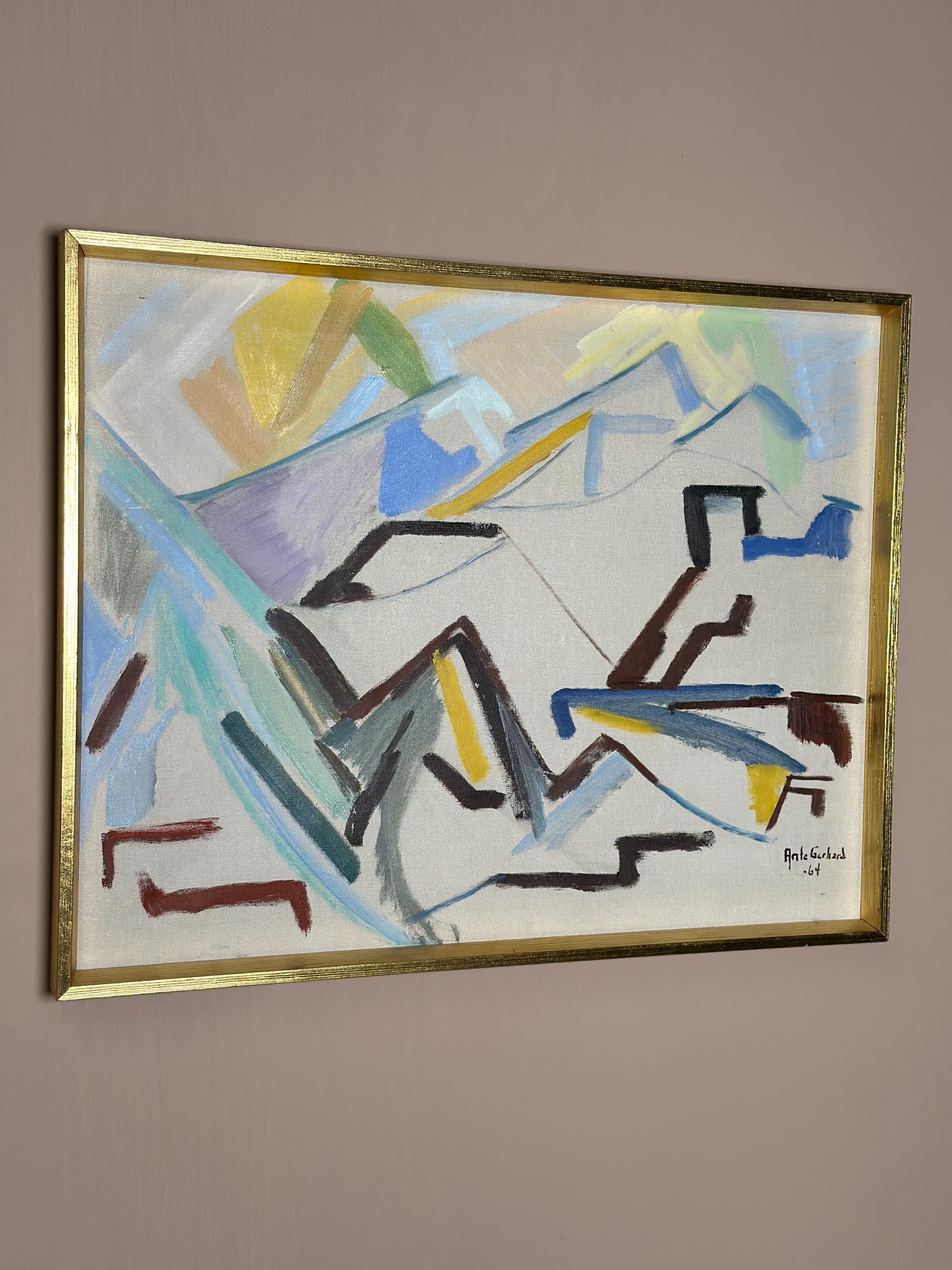 “Abstract Landscape” by Ante Gerhard