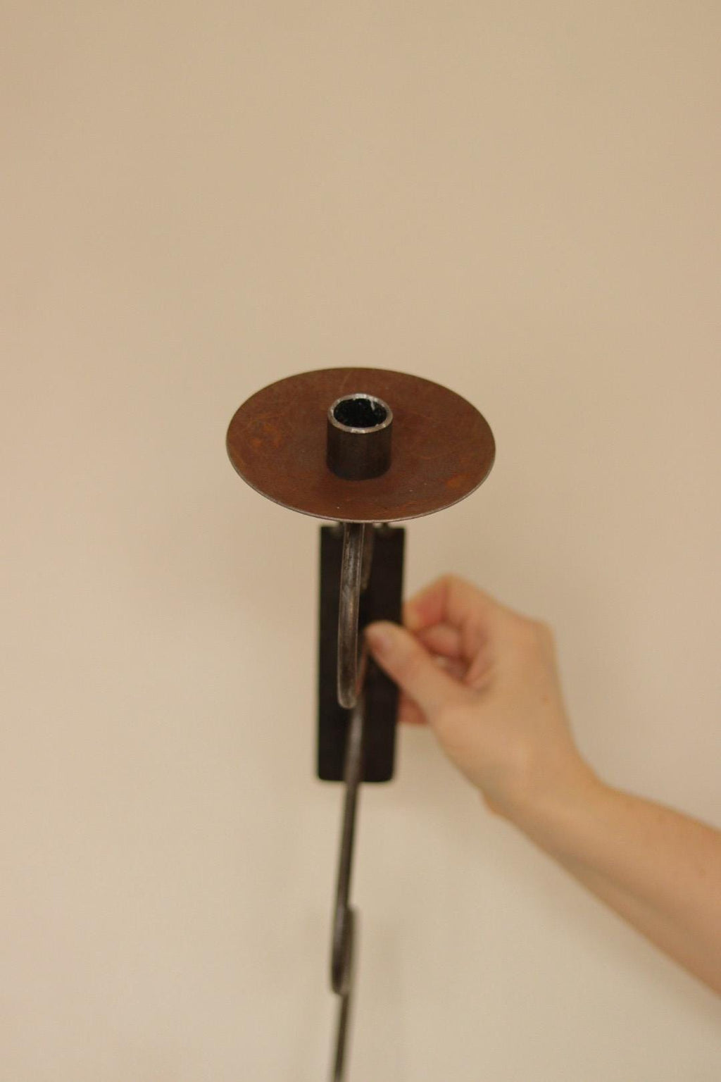 Pair of Mid-Century-Swedish Sconces with Black Coating