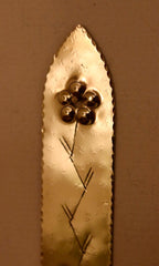 A Pair of Mid Century Swedish Brass Sconces