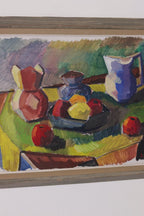 “Kubisk Jug and Fruit” by Bror Göransson
