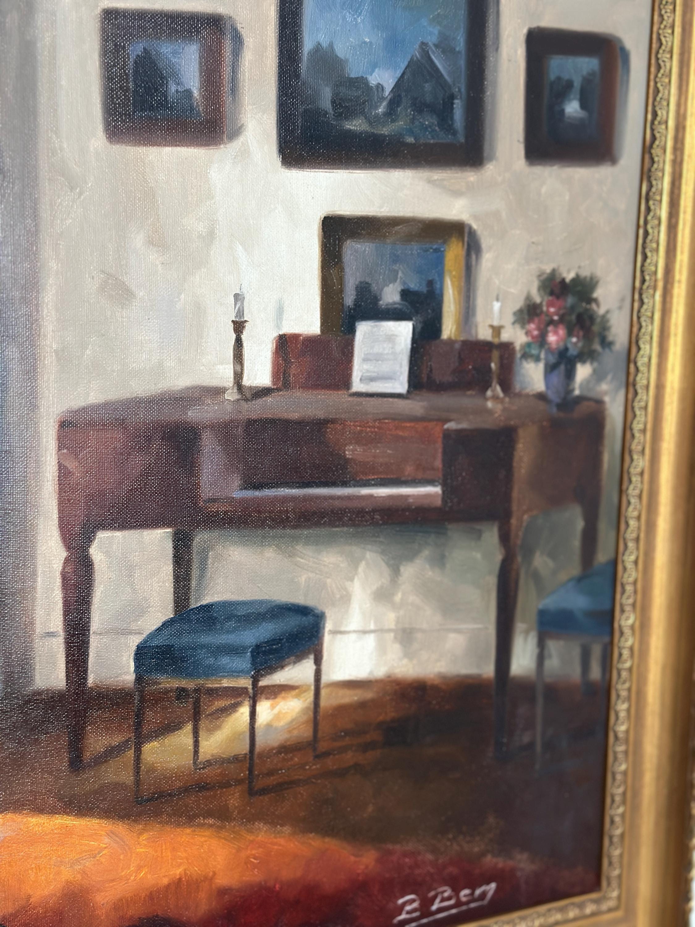 “Room with Piano” by Bente Berg