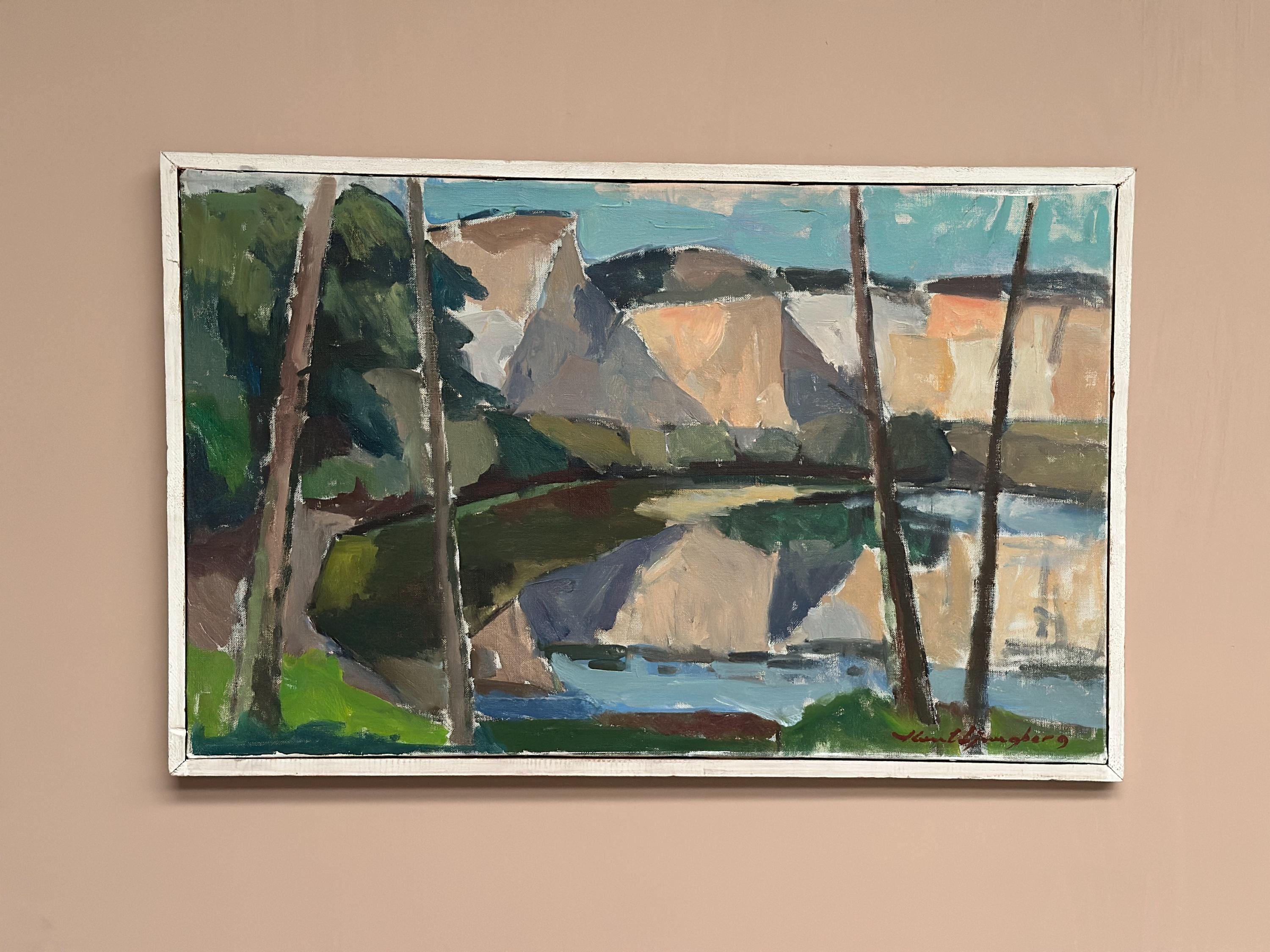 “Abstract Landscape” by Knut Ljungberg