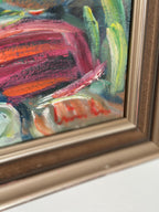 “Interior with Figures” by Erik Lo